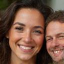 Happy couple, Amanda and Ben.